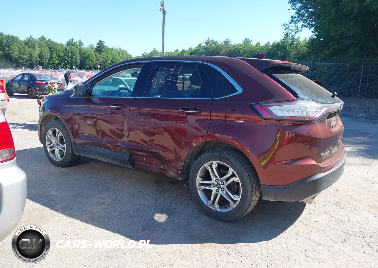 2016 Ford Edge Titanium VIN:2FMPK4K98GBB91019 - 14