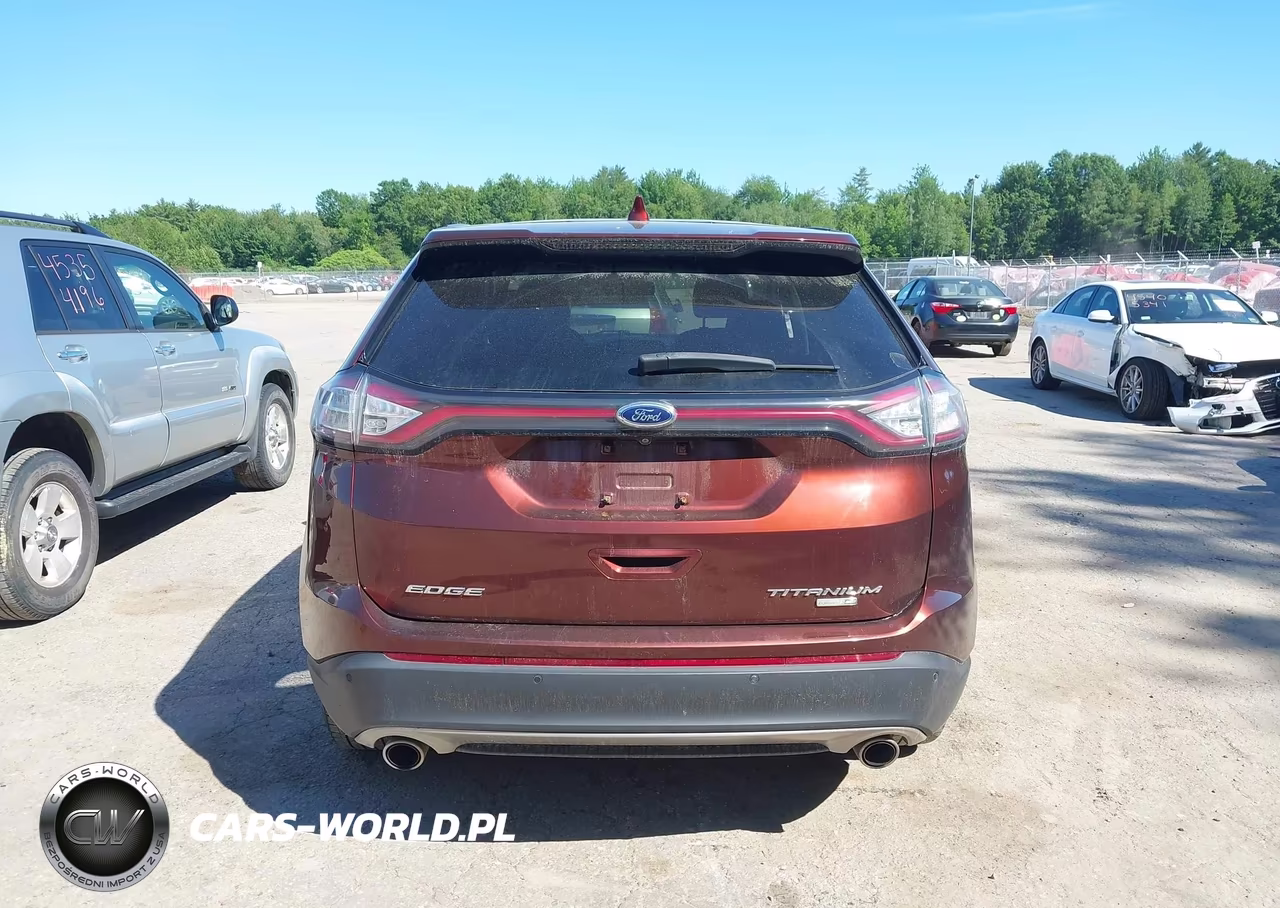2016 Ford Edge Titanium VIN:2FMPK4K98GBB91019 - 16