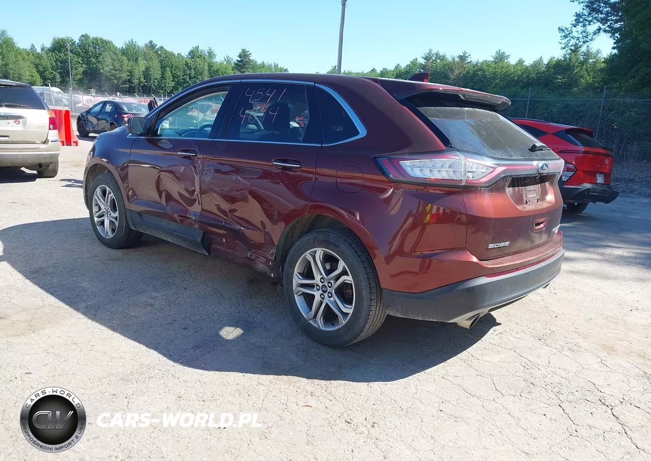 2016 Ford Edge Titanium VIN:2FMPK4K98GBB91019 - 3