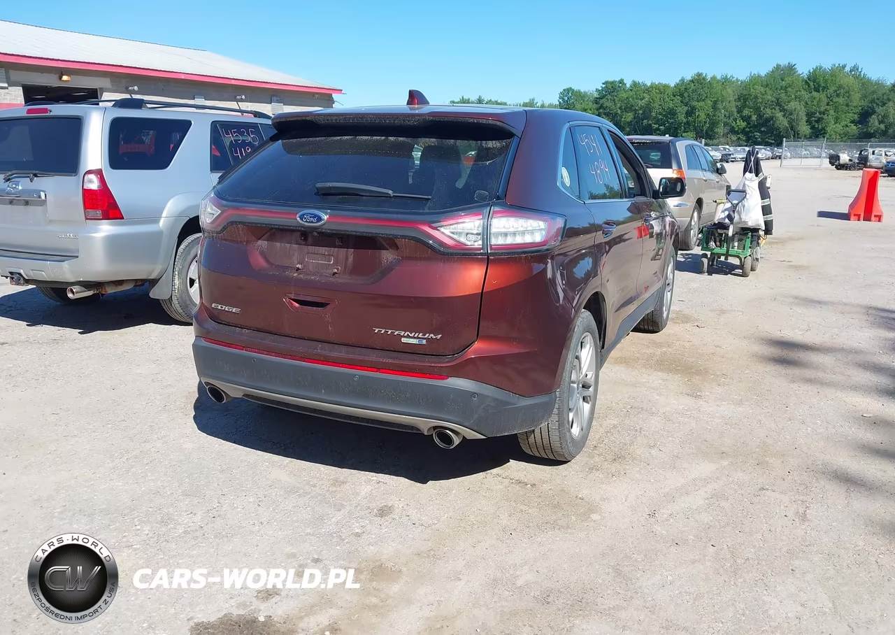 2016 Ford Edge Titanium VIN:2FMPK4K98GBB91019 - 4
