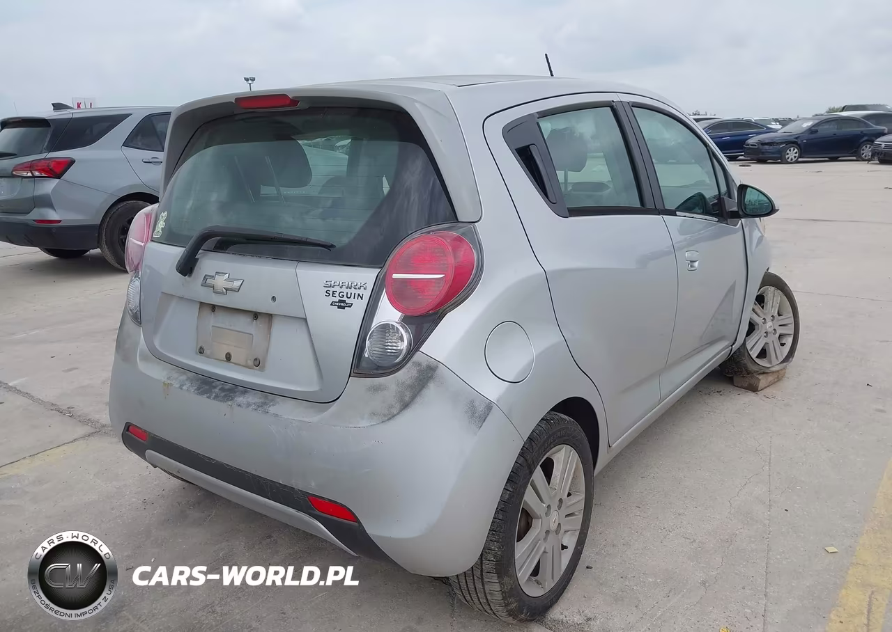 2013 Chevrolet Spark Ls Auto VIN:KL8CB6S90DC610290 - 4