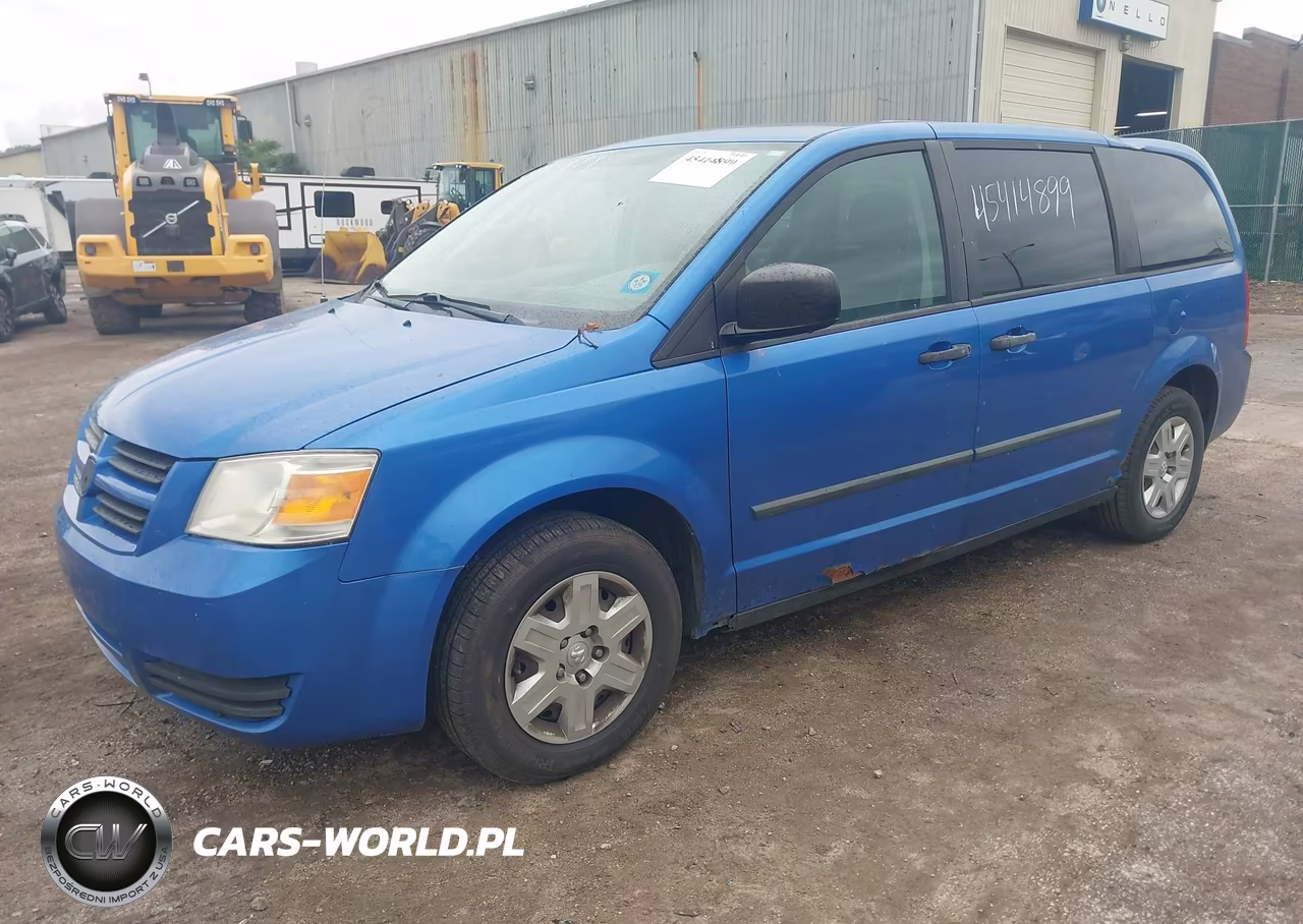 2008 Dodge Grand Caravan Se VIN:2D8HN44H58R755045 - 2