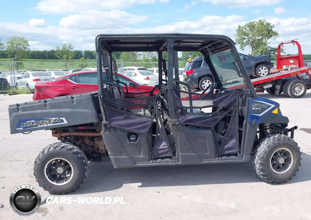 2018 Polaris Ranger Crew 570-4 Eps VIN:3NSRNE579JE370043 - 12
