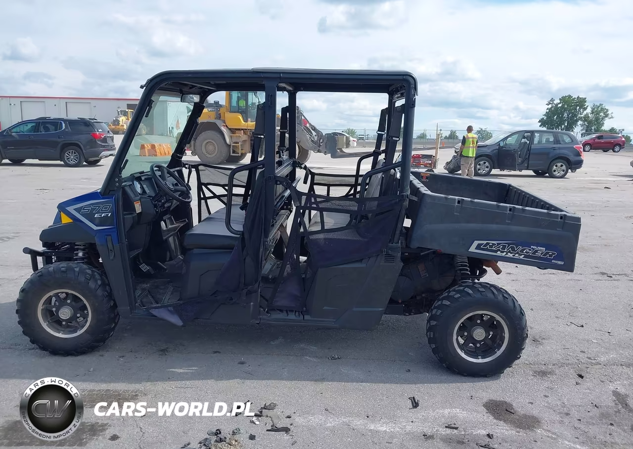 2018 Polaris Ranger Crew 570-4 Eps VIN:3NSRNE579JE370043 - 13