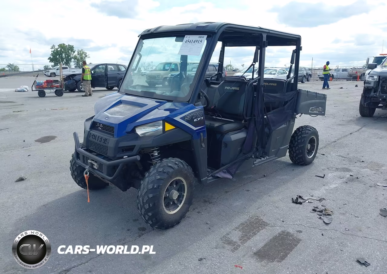 2018 Polaris Ranger Crew 570-4 Eps VIN:3NSRNE579JE370043 - 2