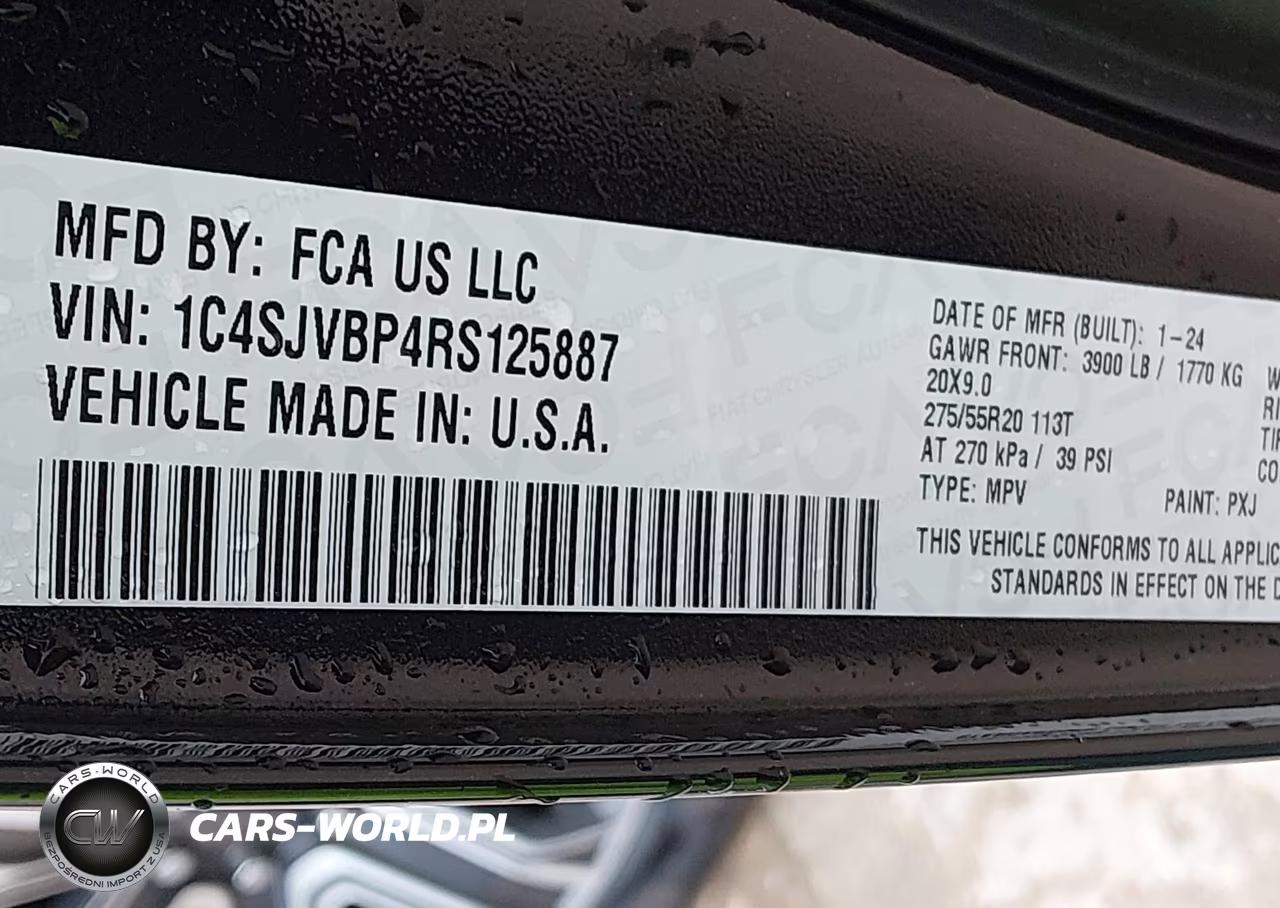 2024 Jeep Wagoneer Series Ii 4X4 VIN:1C4SJVBP4RS125887 - 9
