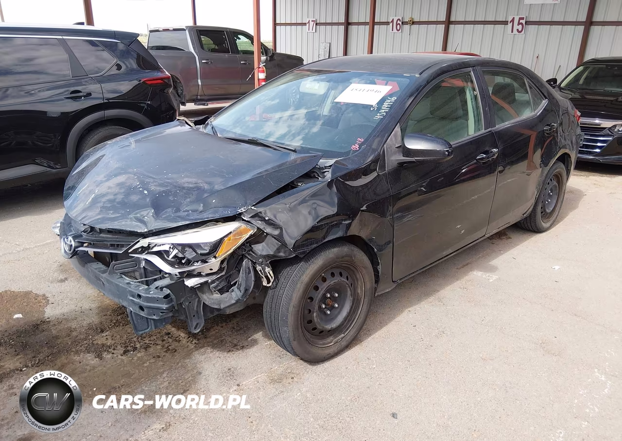 2015 Toyota Corolla Le VIN:2T1BURHE3FC348309 - 2