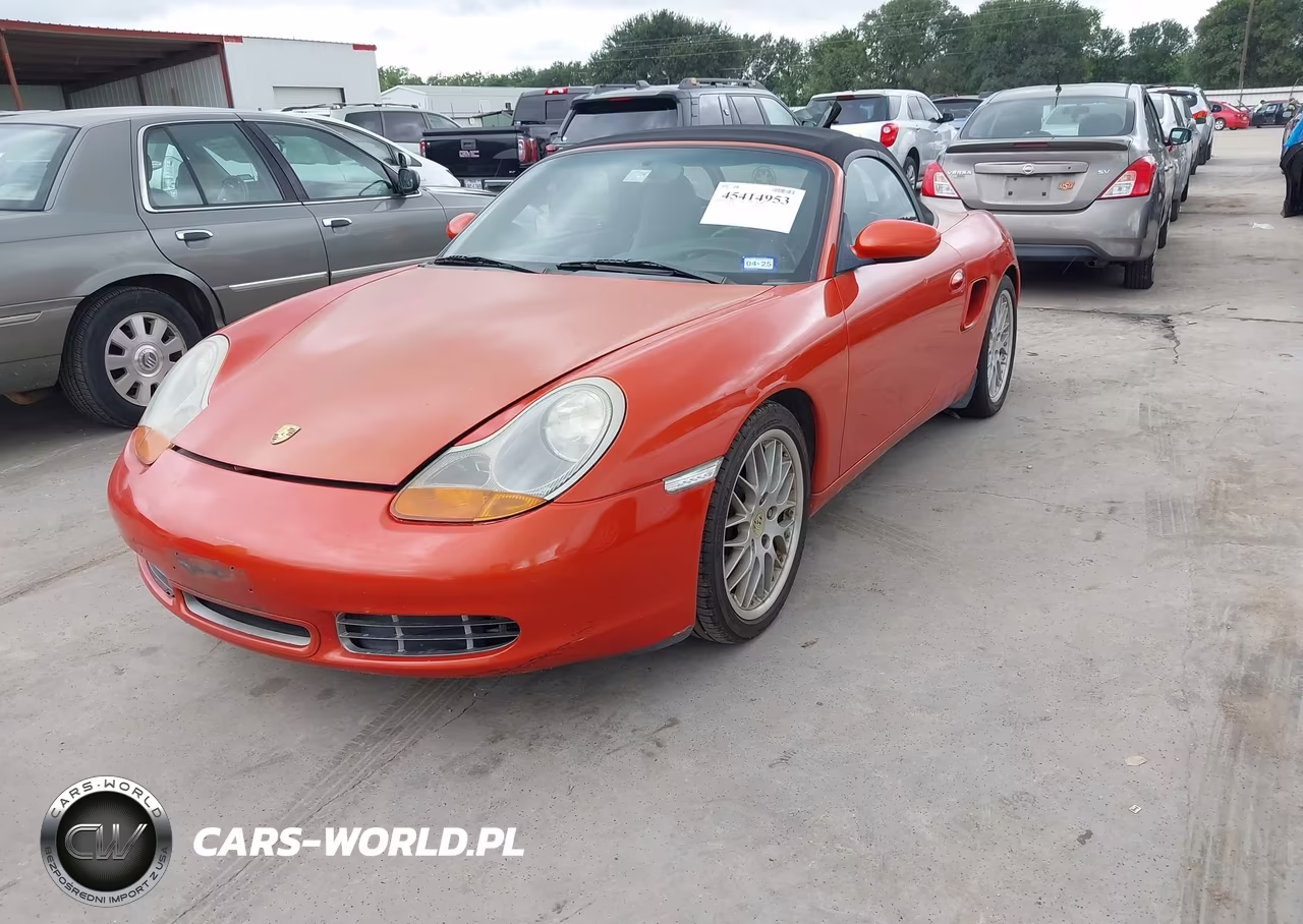 2002 Porsche Boxster S VIN:WP0CB29872U663587 - 2