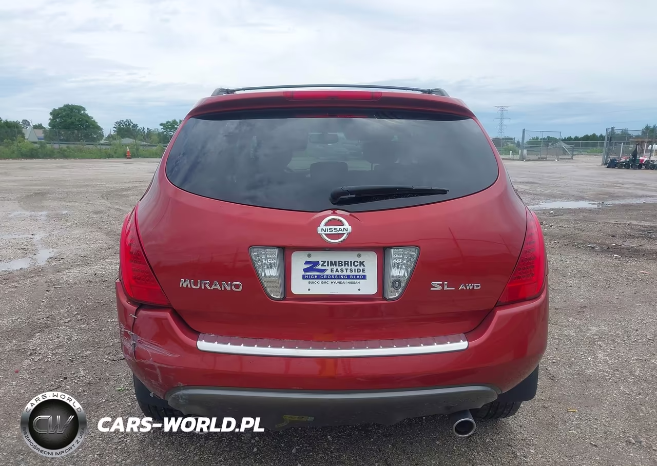 2007 Nissan Murano Sl VIN:JN8AZ08W37W664825 - 15