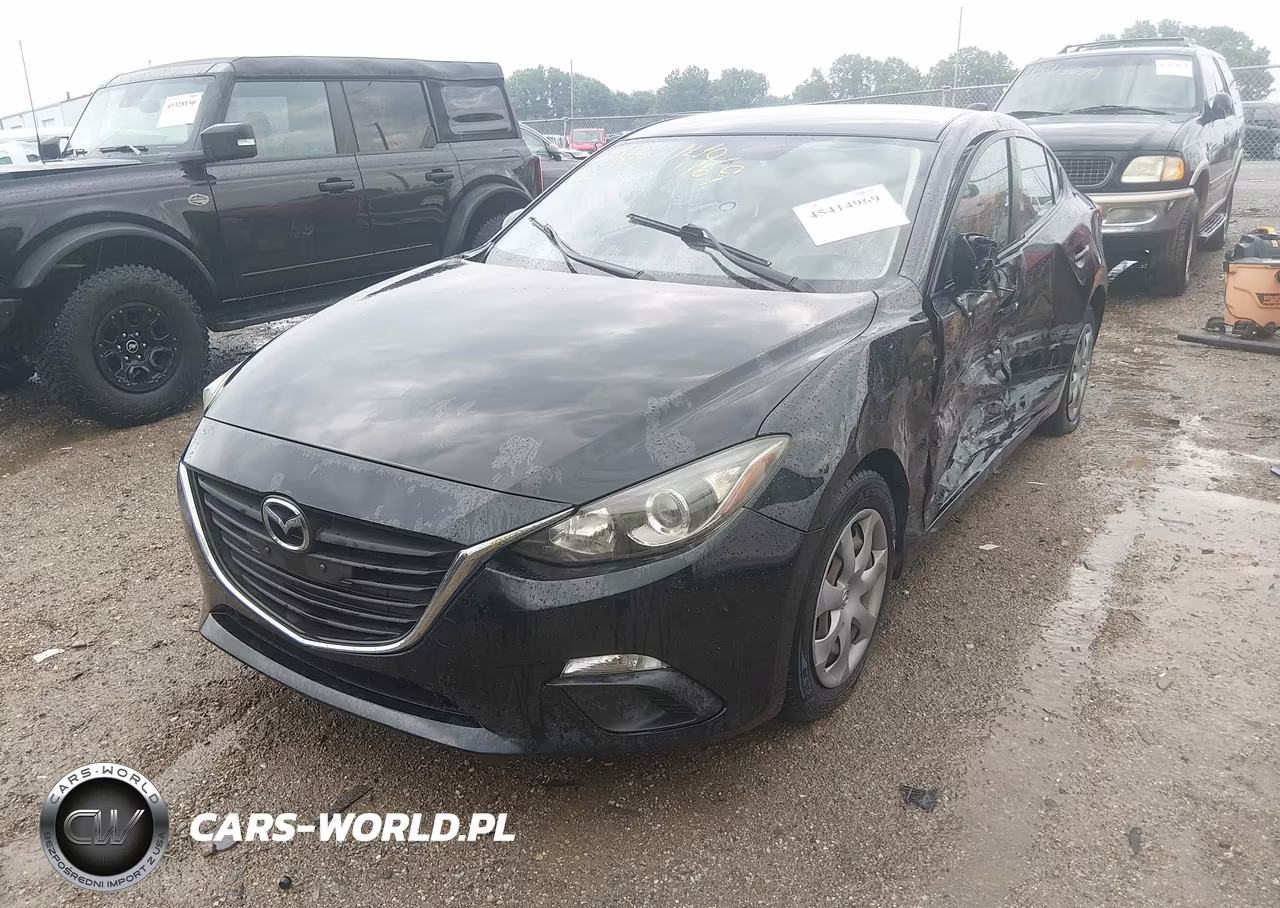 2015 Mazda Mazda3 I Sv VIN:JM1BM1T70F1238154 - 2