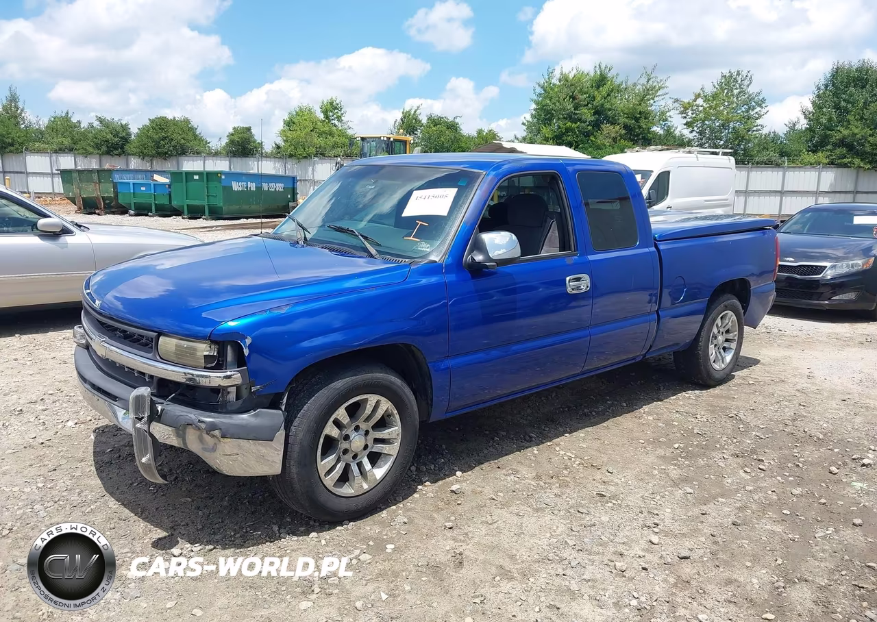 2002 Chevrolet Silverado 1500 Ls VIN:2GCEC19V921275388 - 2