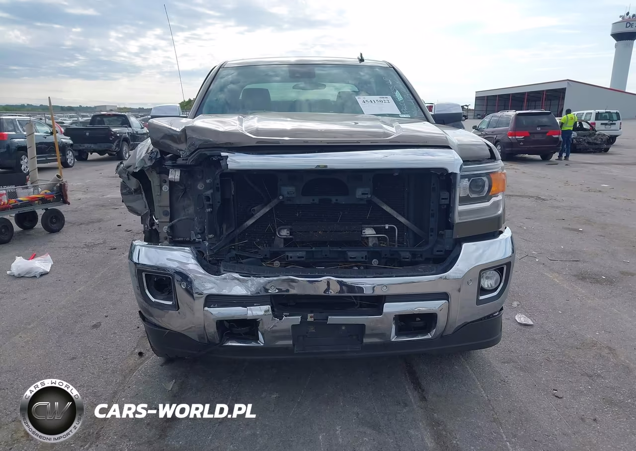 2015 GMC Sierra 2500Hd Slt VIN:1GT12ZEG0FF106432 - 12