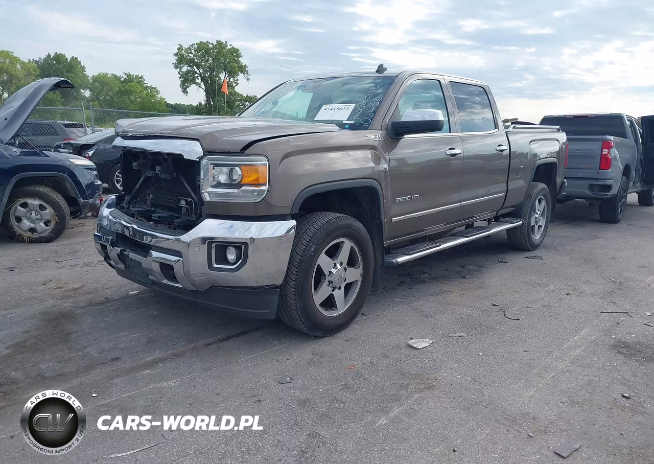 2015 GMC Sierra 2500Hd Slt VIN:1GT12ZEG0FF106432 - 2