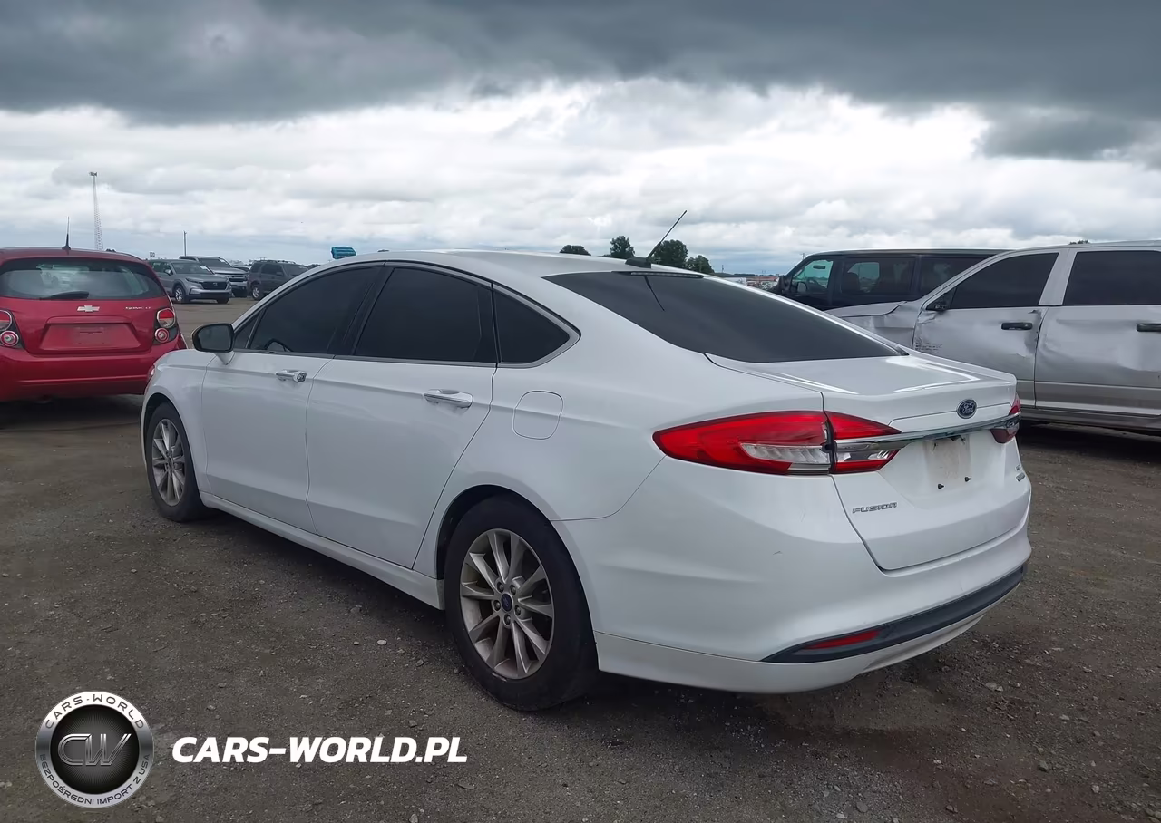 2017 Ford Fusion Se VIN:3FA6P0HDXHR145674 - 3