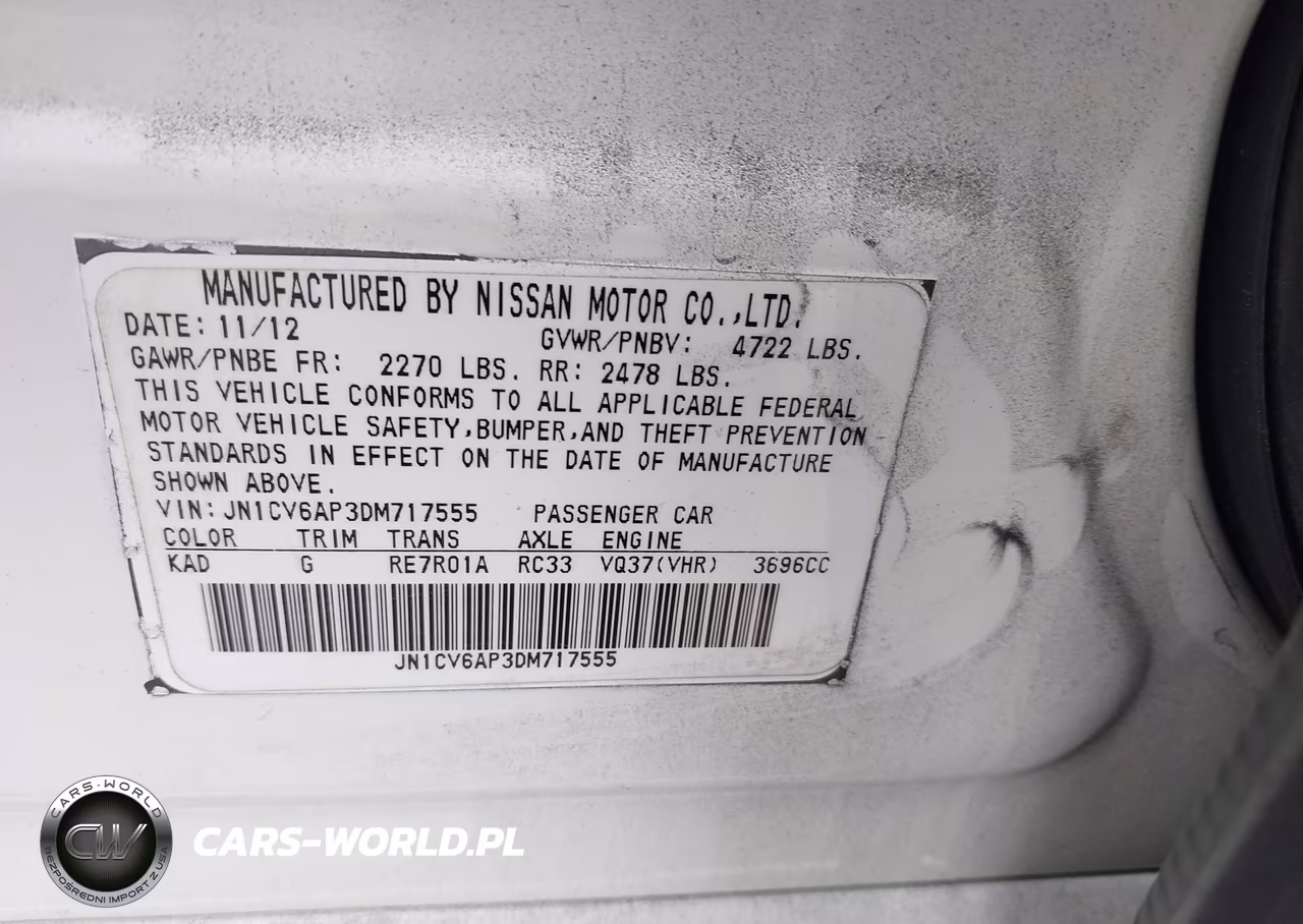 2013 Infiniti G37 Journey VIN:JN1CV6AP3DM717555 - 9