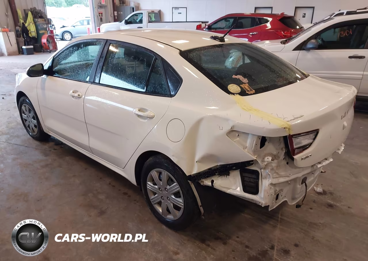 2022 Kia Rio Lx VIN:3KPA24AD5NE446215 - 3