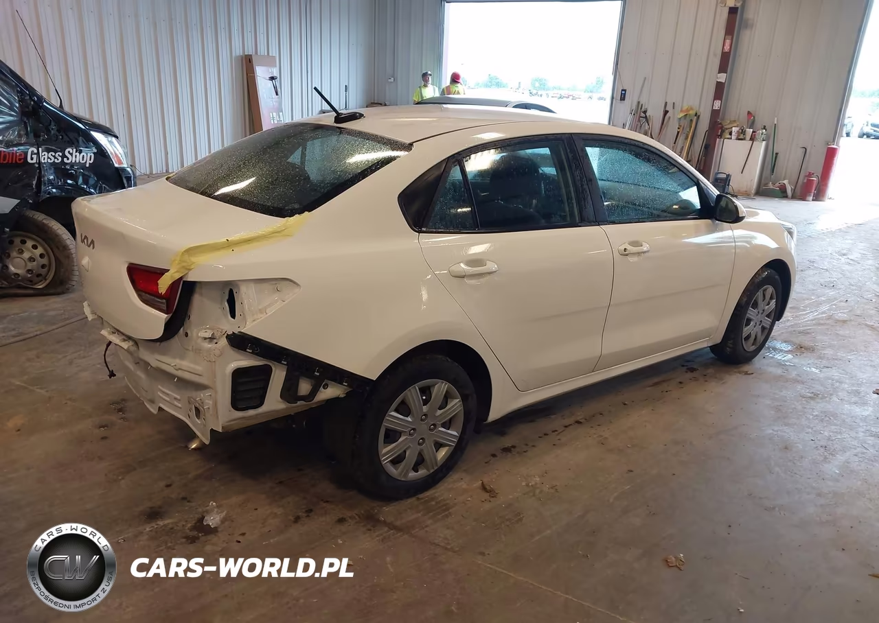 2022 Kia Rio Lx VIN:3KPA24AD5NE446215 - 4