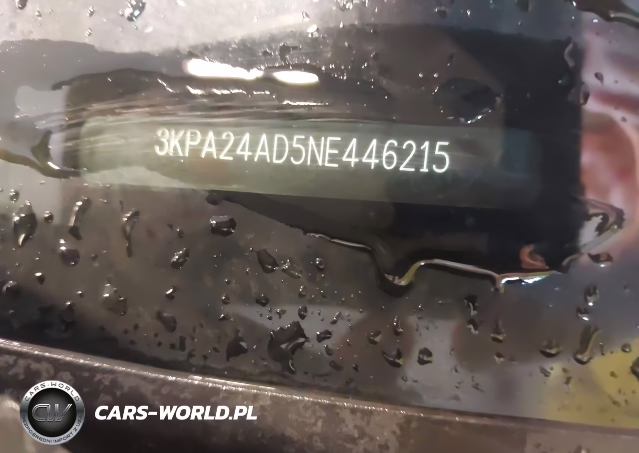 2022 Kia Rio Lx VIN:3KPA24AD5NE446215 - 9