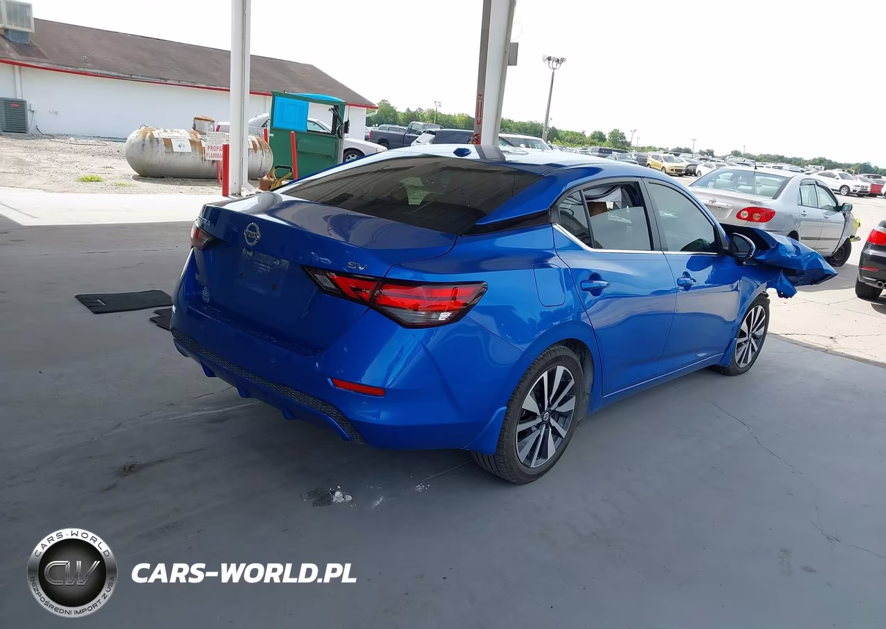 2020 Nissan Sentra Sv Xtronic Cvt VIN:3N1AB8CV8LY207625 - 4