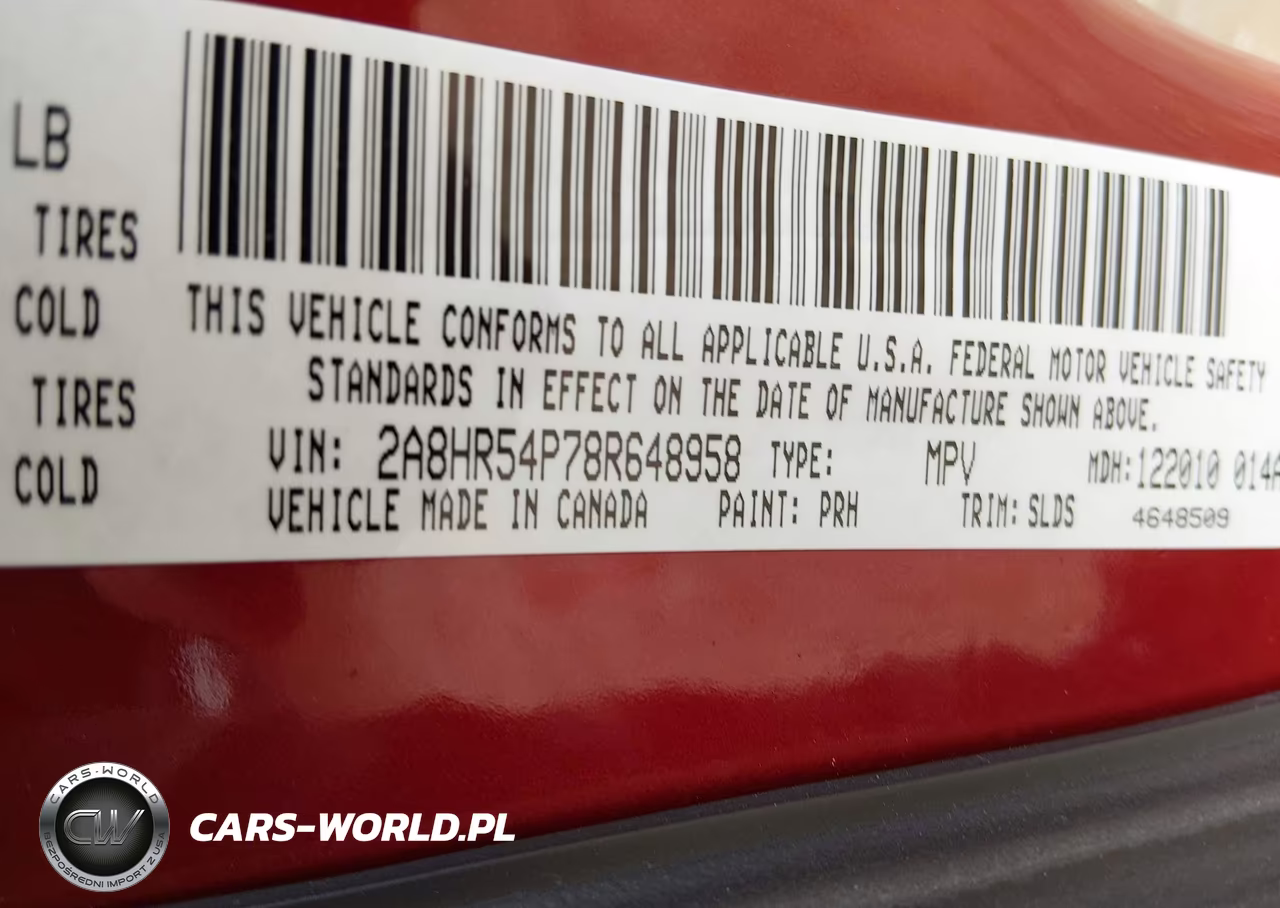 2008 Chrysler Town & Country Touring VIN:2A8HR54P78R648958 - 9