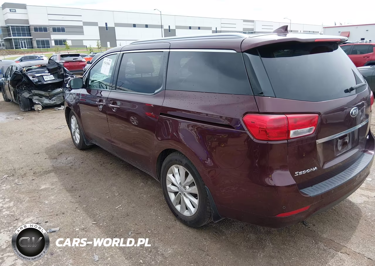 2017 Kia Sedona Ex VIN:KNDMC5C12H6255641 - 3