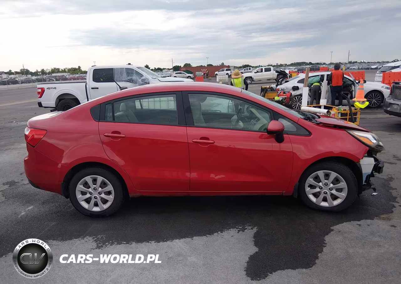2013 Kia Rio Lx VIN:KNADM4A3XD6211888 - 14
