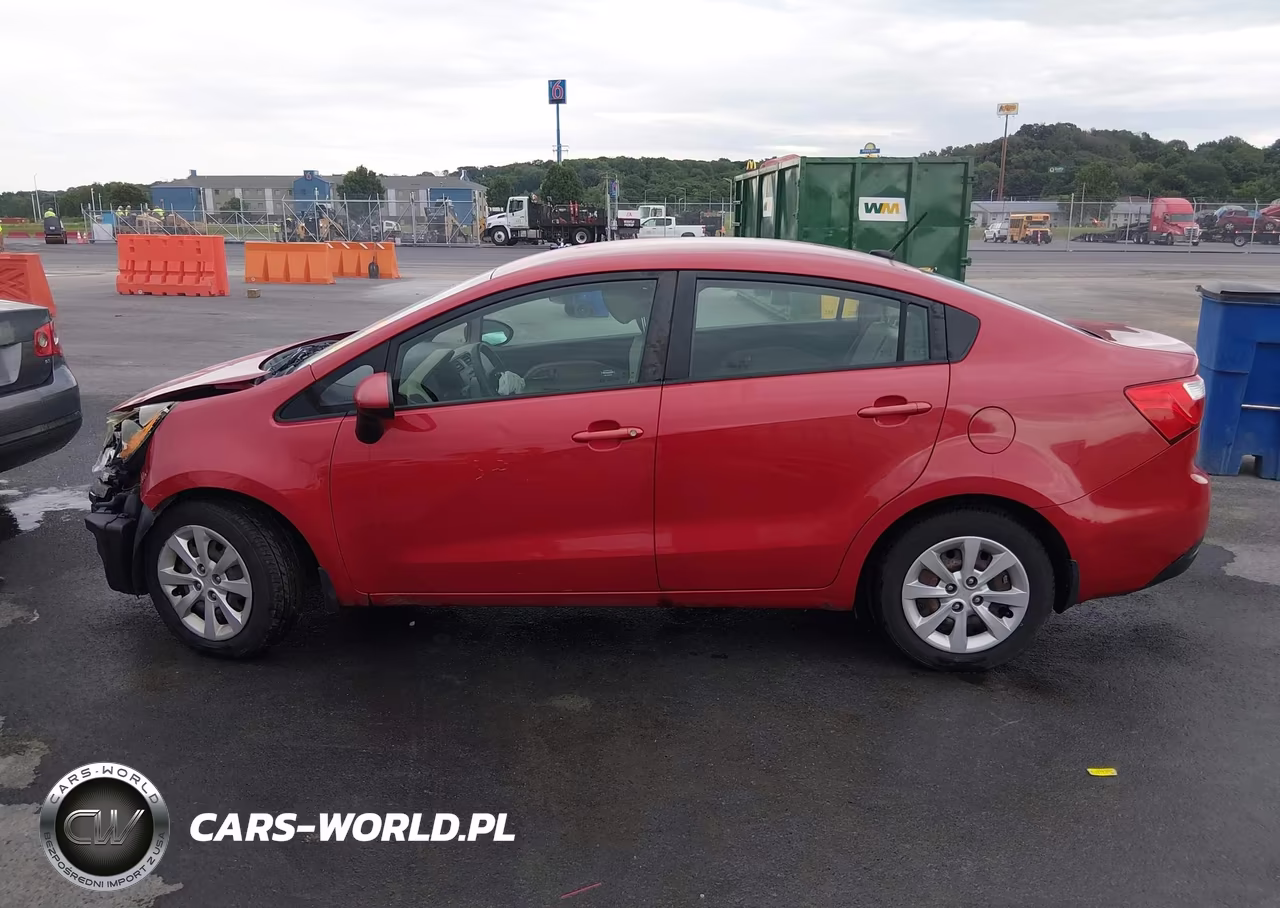 2013 Kia Rio Lx VIN:KNADM4A3XD6211888 - 15