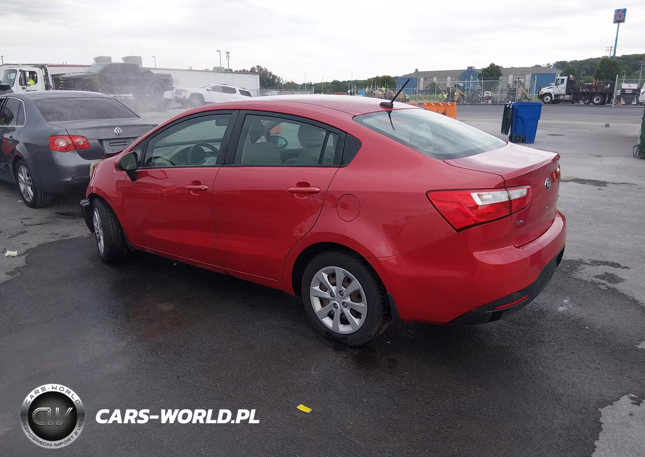 2013 Kia Rio Lx VIN:KNADM4A3XD6211888 - 3