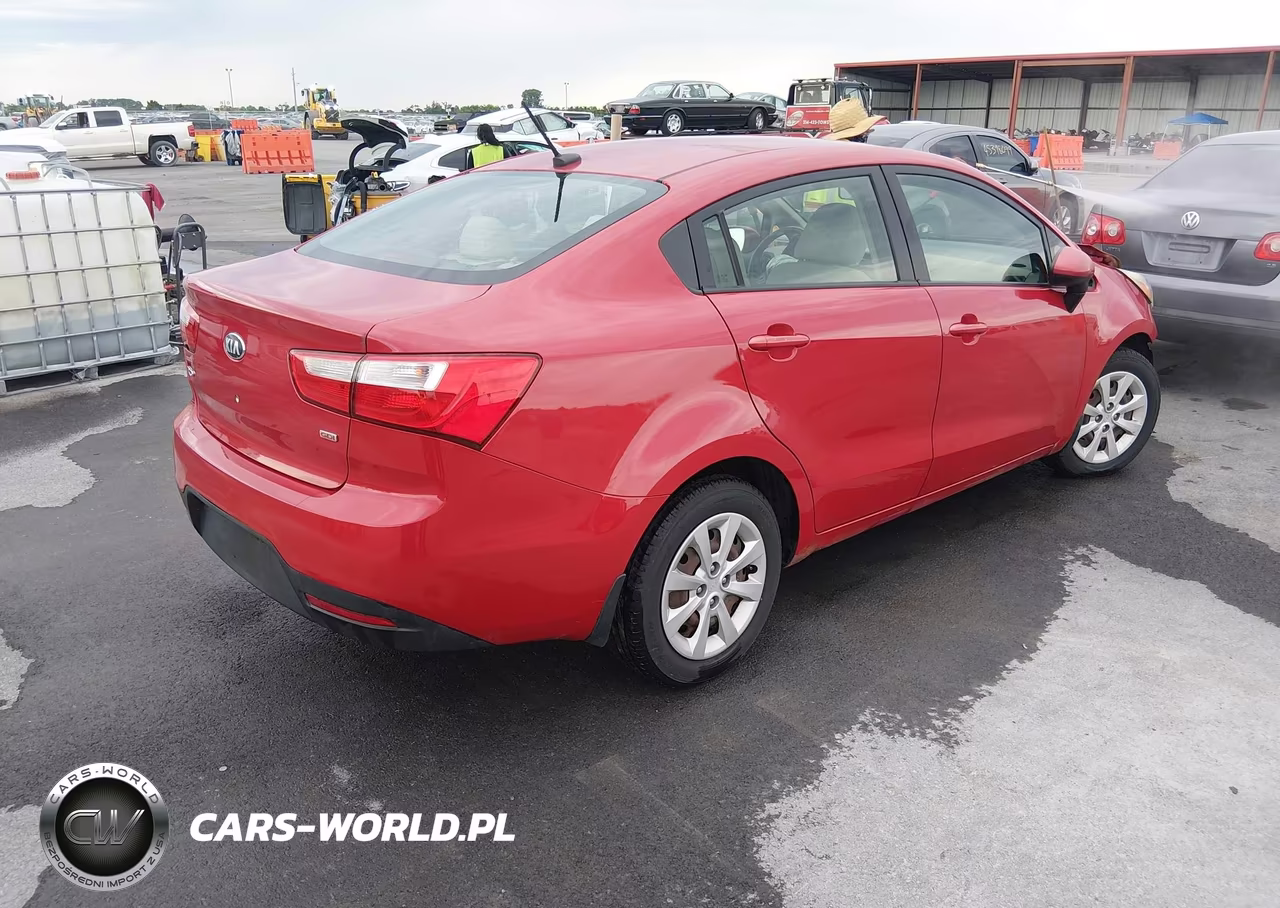 2013 Kia Rio Lx VIN:KNADM4A3XD6211888 - 4