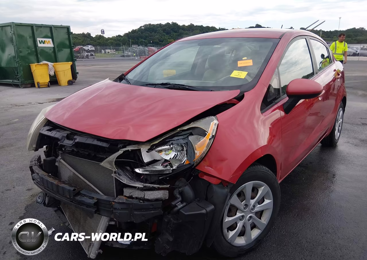 2013 Kia Rio Lx VIN:KNADM4A3XD6211888 - 6
