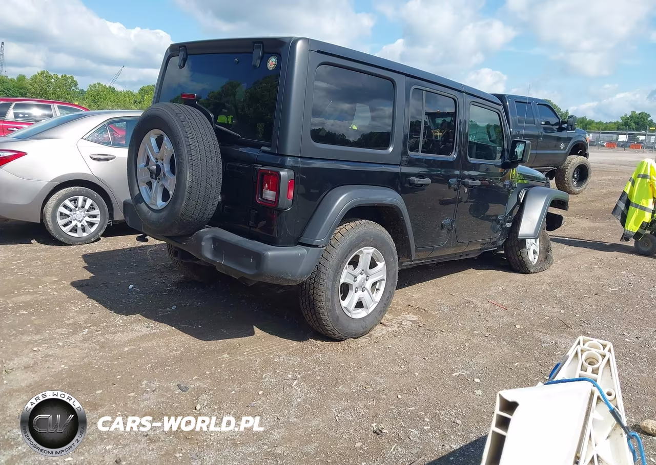 2021 Jeep Wrangler Unlimited Sport S 4X4 VIN:1C4HJXDM5MW663959 - 4
