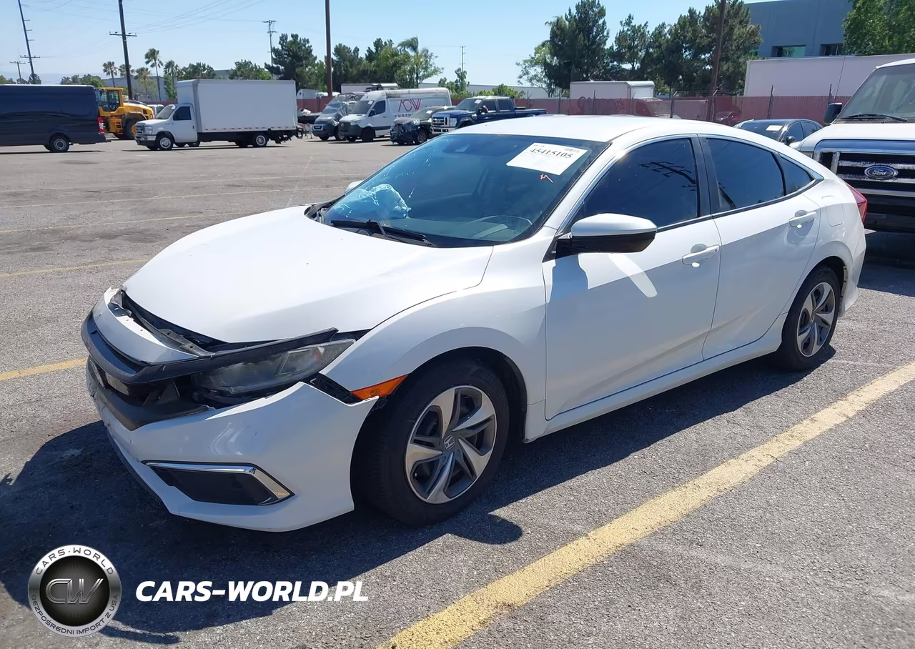 2019 Honda Civic Lx VIN:2HGFC2F65KH543983 - 2
