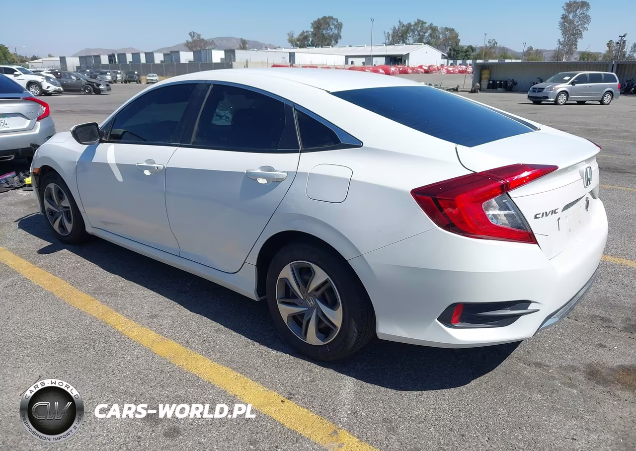 2019 Honda Civic Lx VIN:2HGFC2F65KH543983 - 3