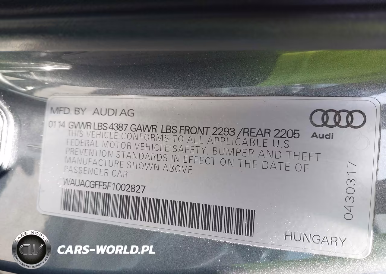 2015 Audi A3 1.8T Premium VIN:WAUACGFF5F1002827 - 9