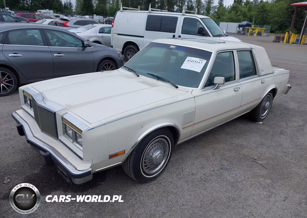 1986 Chrysler Fifth Avenue VIN:1C3BF66P5GX530534 - 2