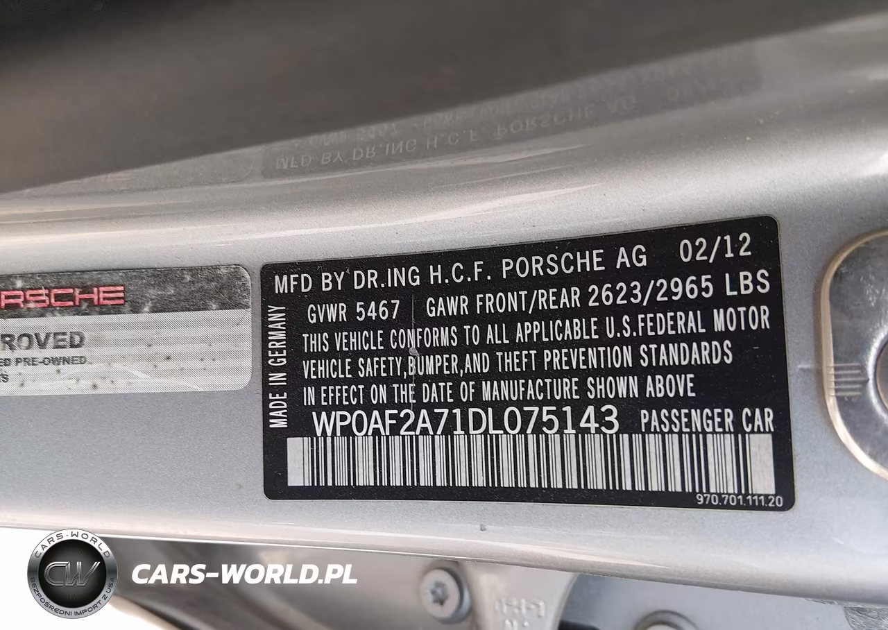 2013 Porsche Panamera Gts VIN:WP0AF2A71DL075143 - 9