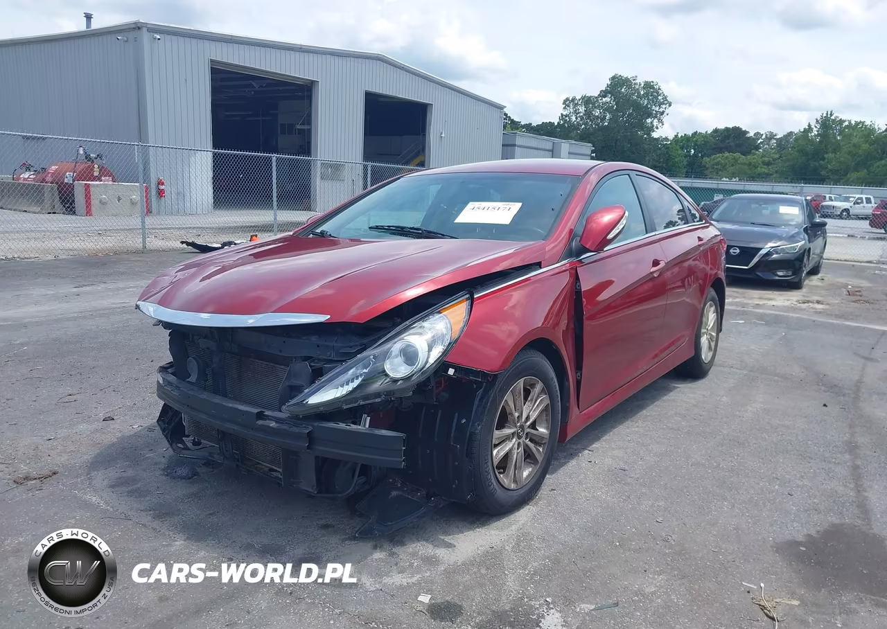2014 Hyundai Sonata Gls VIN:5NPEB4AC1EH872312 - 2