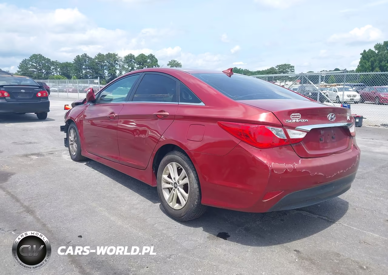 2014 Hyundai Sonata Gls VIN:5NPEB4AC1EH872312 - 3