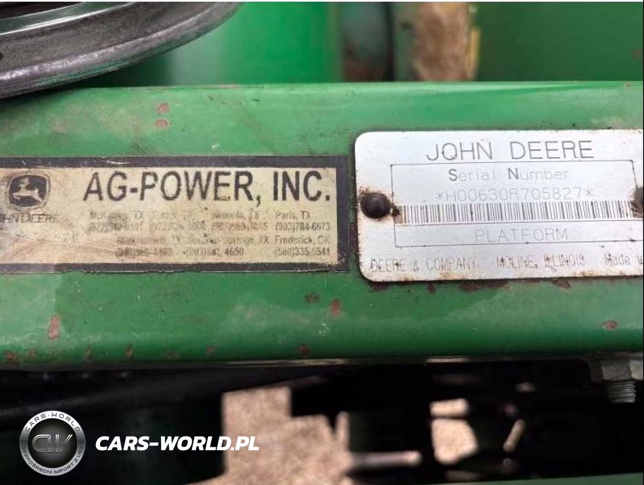 2006 John Deere 630R Platform Header VIN:H00630R705827 - 9