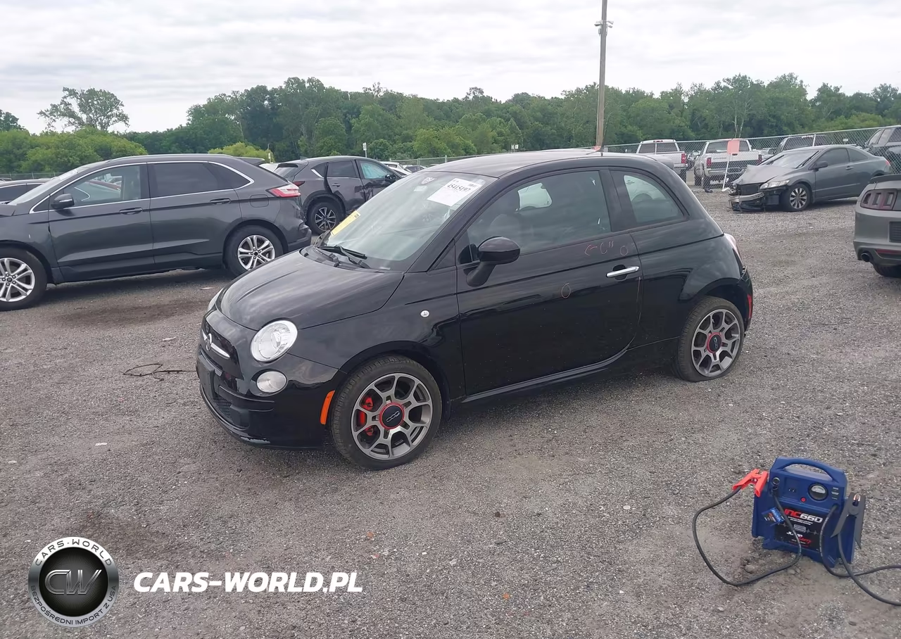 2015 Fiat 500 Sport VIN:3C3CFFBR5FT667740 - 2