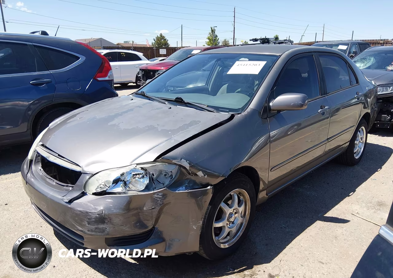 2004 Toyota Corolla Le VIN:2T1BR32E84C281677 - 2