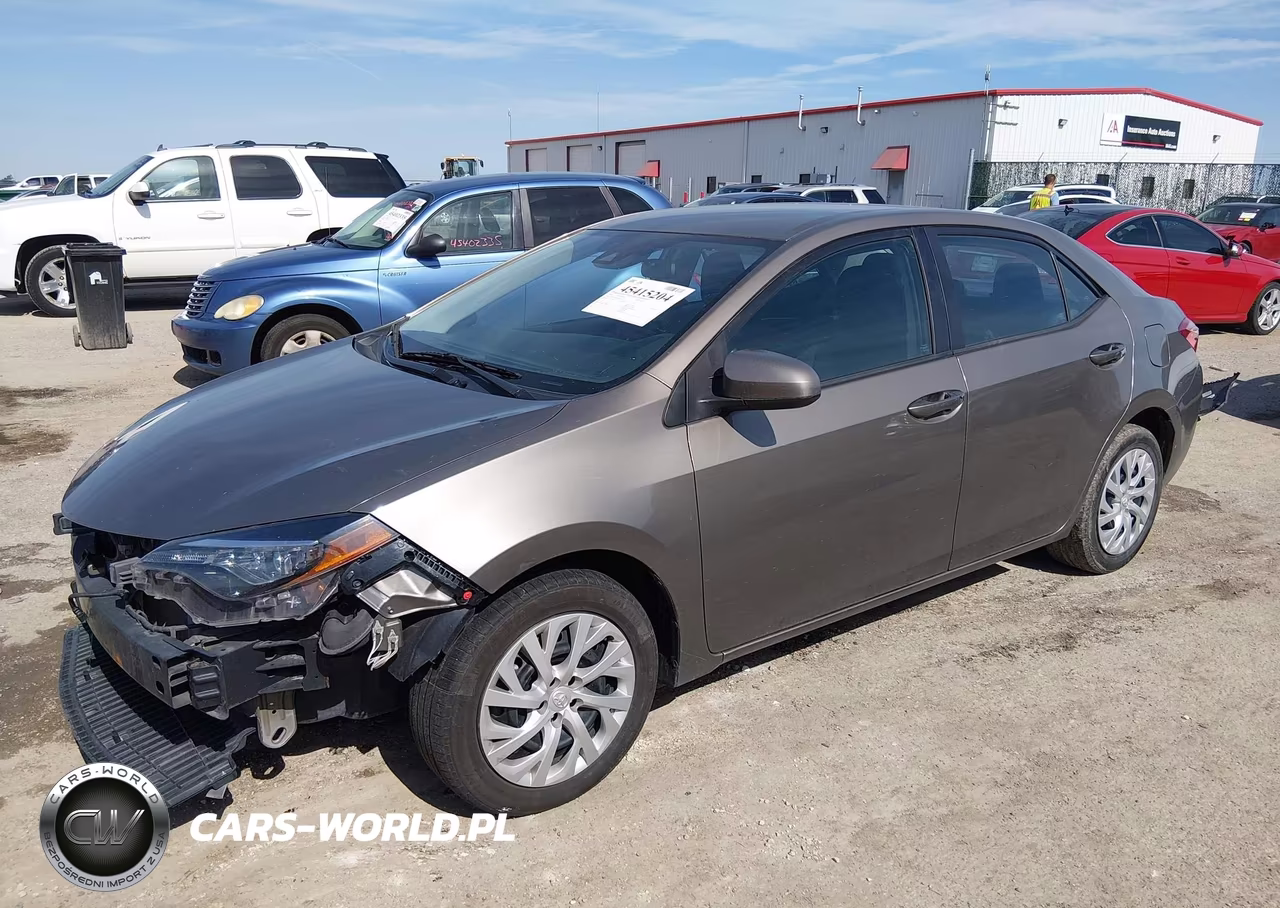 2019 Toyota Corolla Le VIN:5YFBURHE5KP874256 - 2