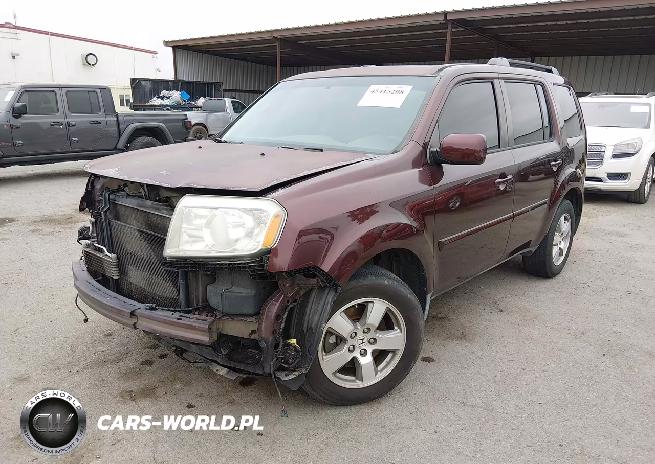 2010 Honda Pilot Ex-L VIN:5FNYF3H50AB016477 - 2