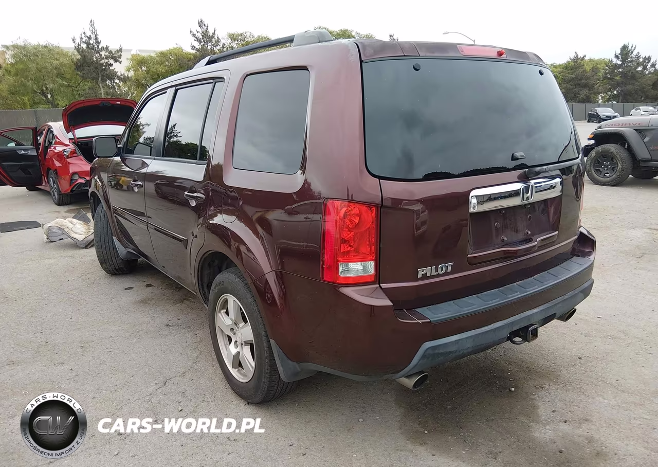 2010 Honda Pilot Ex-L VIN:5FNYF3H50AB016477 - 3