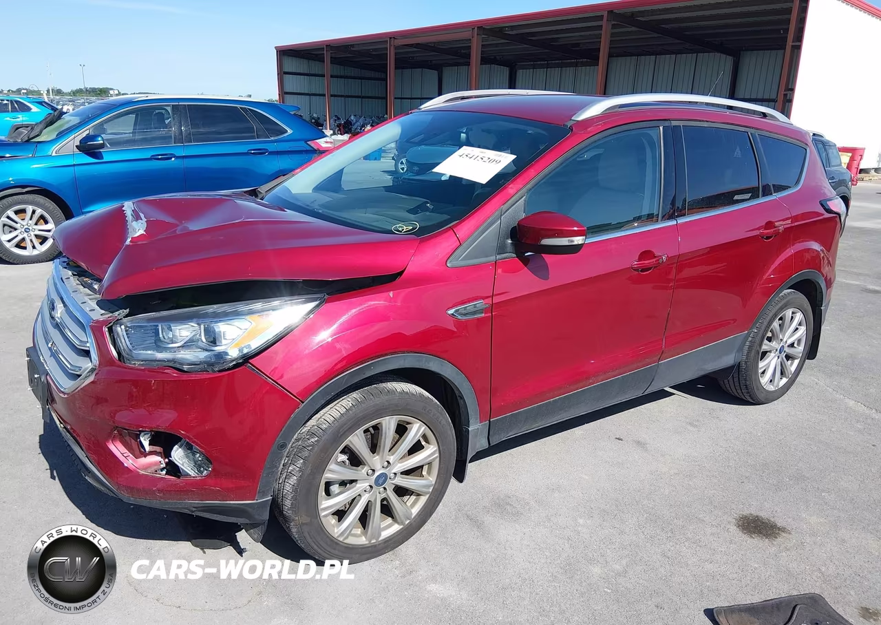2018 Ford Escape Titanium VIN:1FMCU0J99JUD20843 - 2