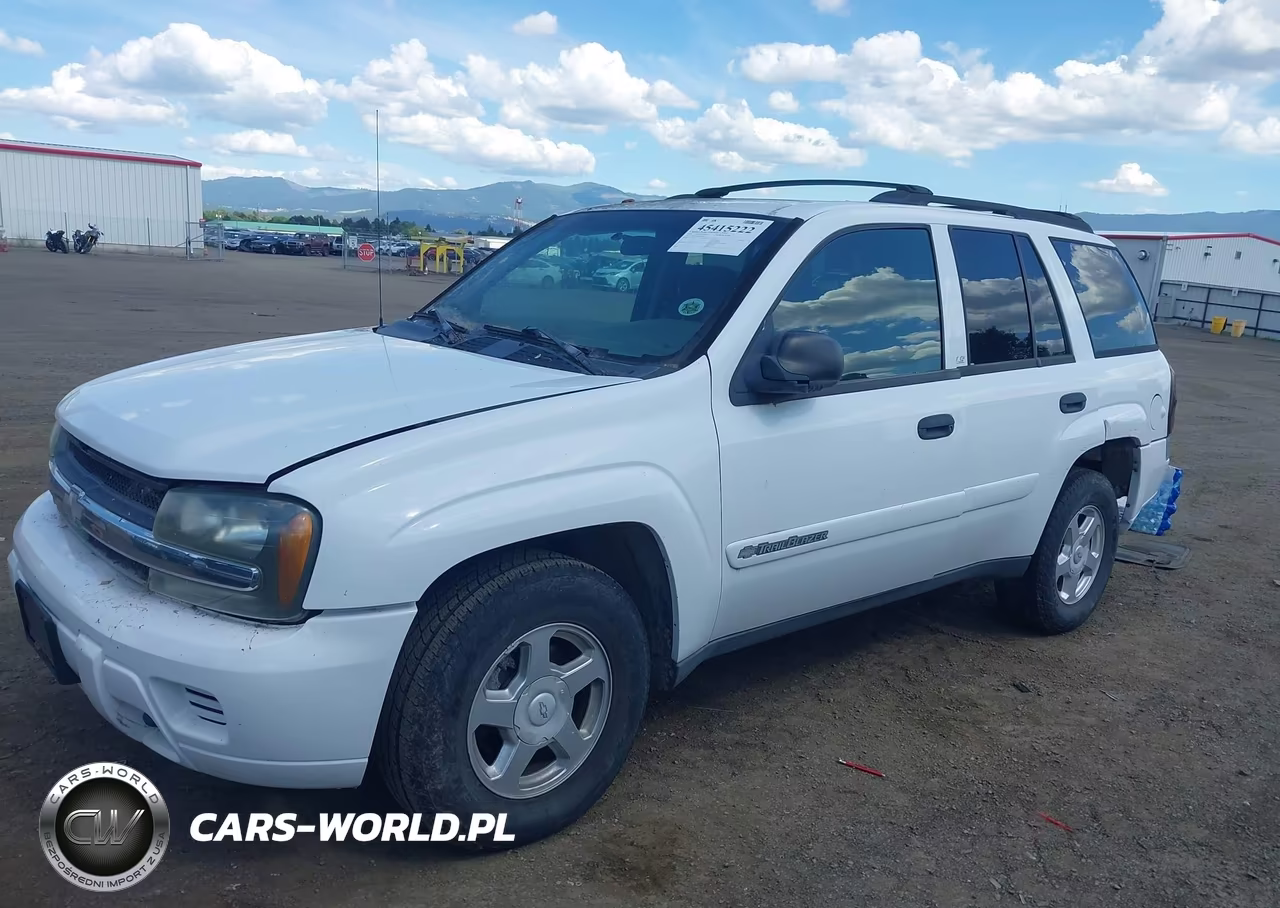 2002 Chevrolet Trailblazer Ls VIN:1GNDT13S922165829 - 2