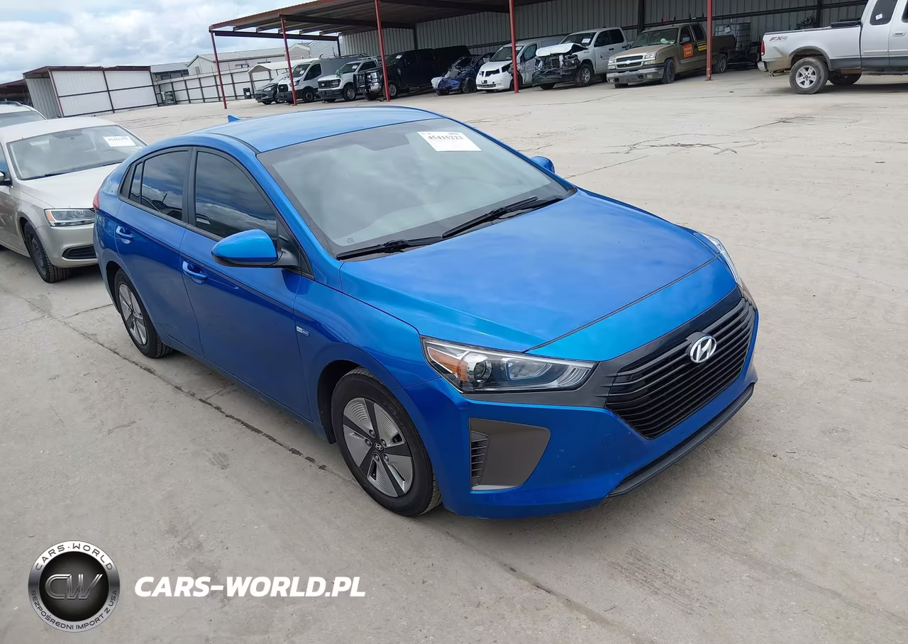 2017 Hyundai Ioniq Hybrid Blue