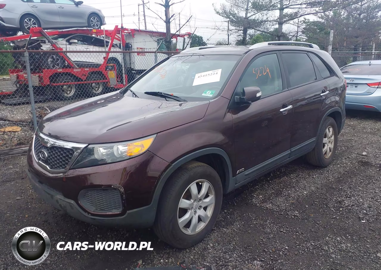2011 Kia Sorento Lx V6 VIN:5XYKTDA24BG166090 - 2