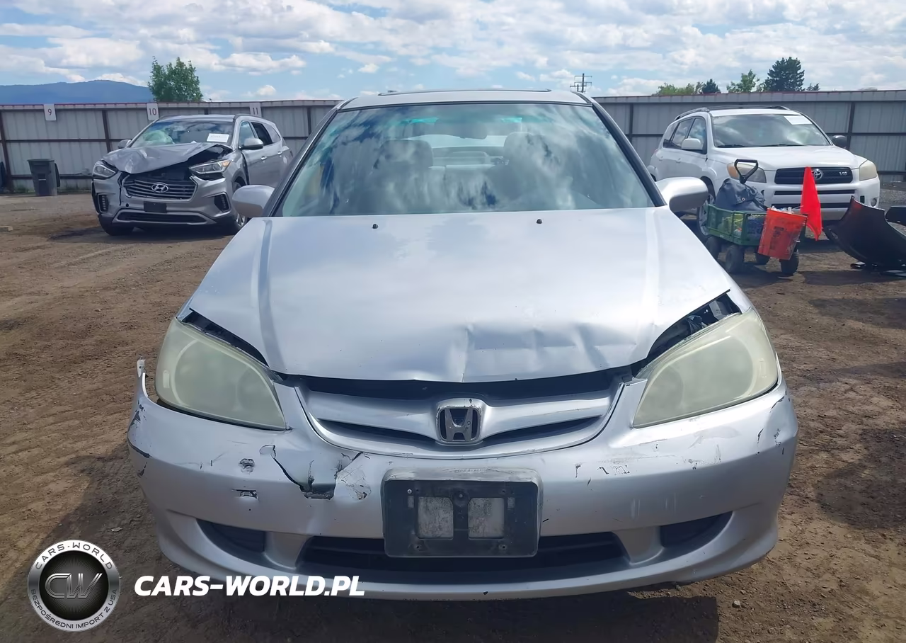 2004 Honda Civic Ex VIN:2HGES26764H545915 - 12