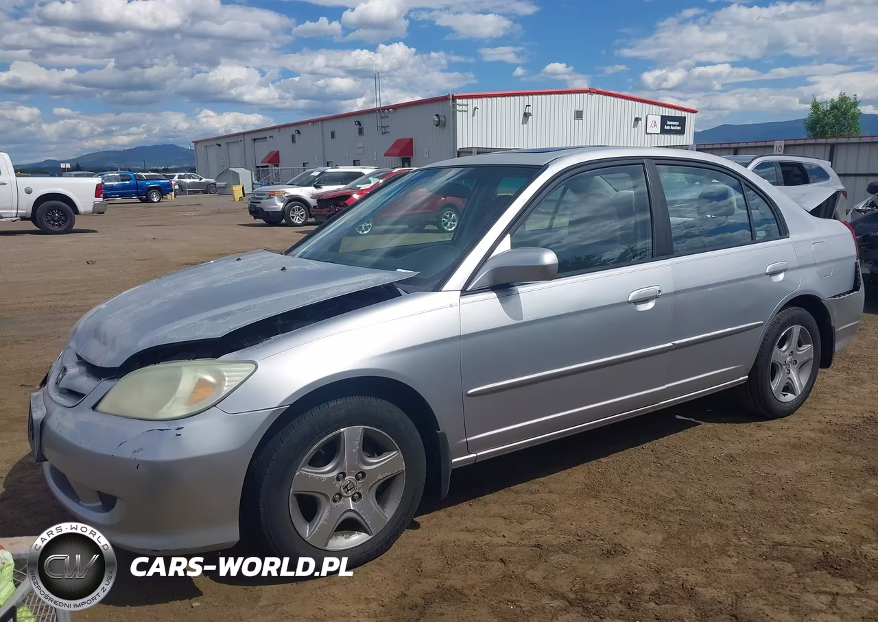 2004 Honda Civic Ex VIN:2HGES26764H545915 - 2